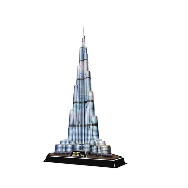 Cubic Fun 3D LED-palapeli Burj Khalifa 136 palaa