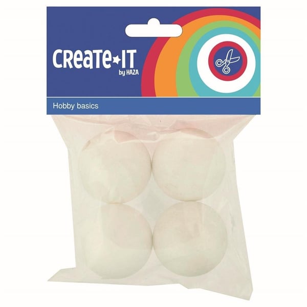 Create It Frigolitbollar 4,5 cm 4 stycken