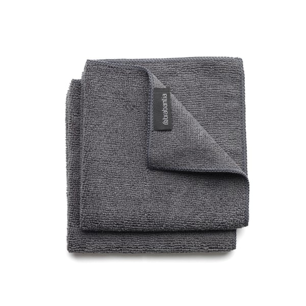 Brabantia mikrofiberklude til vasken 30x30 cm 2 stk. grå