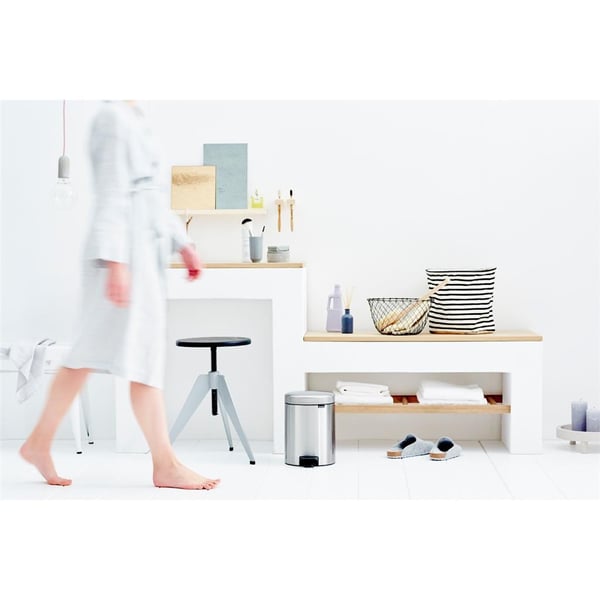 Brabantia Newicon Pedalspand 5L Mat Stål
