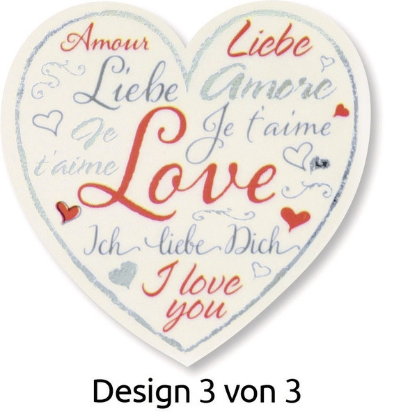 Avery AV-56813 Koristetarra Box Hearts 3 kuviota