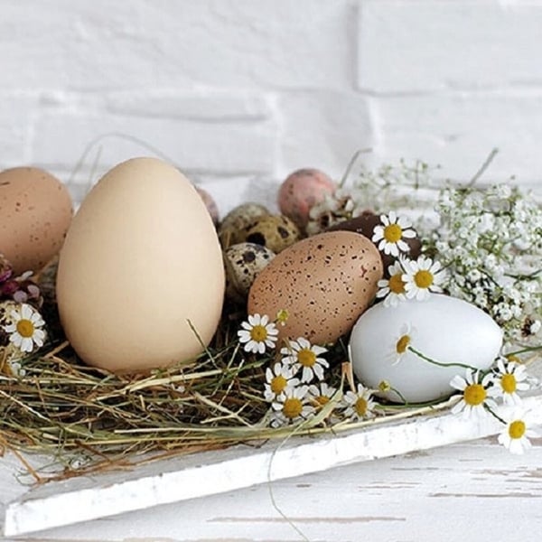 Ambiente Pastel Eggs -paperilautasliinat Ambiente Pastel Eggs -paperilautasliinat