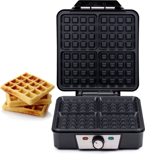Alpina Vohvelirauta Brysselin Vohvelit Tarttumaton Pinnoite 4 Vohvelia 1200W Alpina Vohvelirauta Brysselin Vohvelit Tarttumaton Pinnoite 4 Vohvelia 1200W