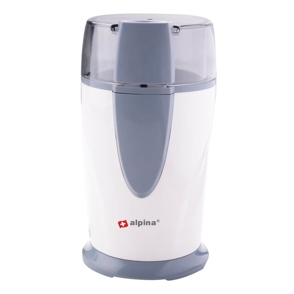 Alpina sähköinen kahvimylly 150W valkoinen/harmaa