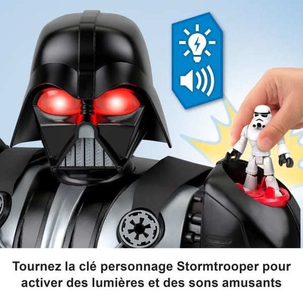 Fisher-Price Imaginext-robot Darth Vader STAR WARS over 60 cm HXG51
