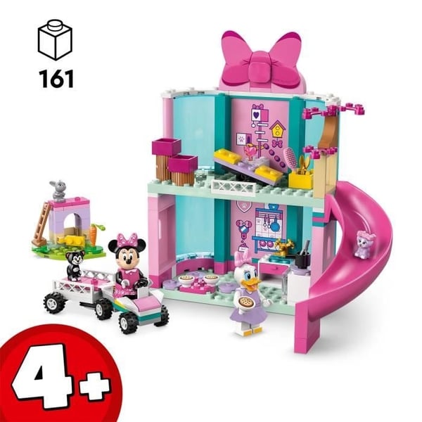LEGO | Disney 43274 Minnies Kæledyrshotel - Byggesæt til 4-årige - Gave