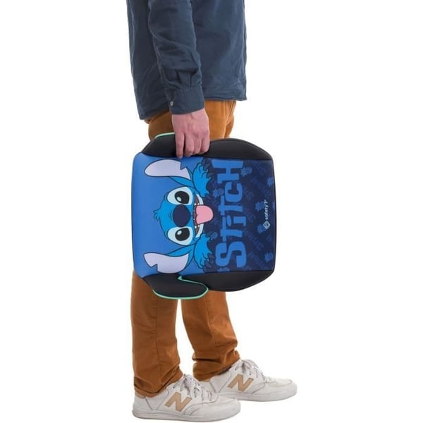 SAFETY 1st Disney© Star Plus i-Safe Stitch Booster Autostol, Gruppe 3, Med sele, 6 til 10-12 år (36 kg), Classic Stitch