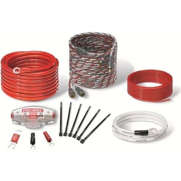 MTX ZNX10K strømforsyningspakke 10 mm² 5 meter strømforsyning 0,7 m jord RCA-kabel sikringsholder og tilbehør MTX ZNX10K strømforsyningspakke 10 mm² 5 meter strømforsyning 0,7 m jord RCA-kabel sikringsholder og tilbehør