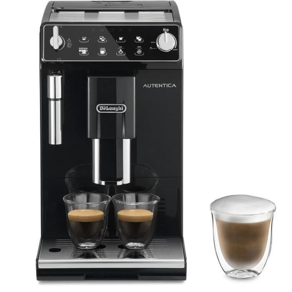 Automatisk espressomaskine med kværn - DELONGHI Autentica ETAM29.510B Sort