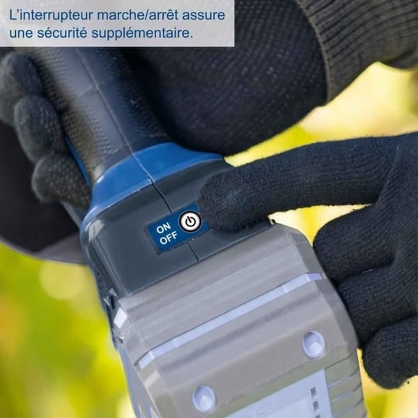 BC-PS150-X batteridrevet motorsav - 15,8 cm skærelængde + kompakt og let - SCHEPPACH 20V IXES - uden batteri eller oplader