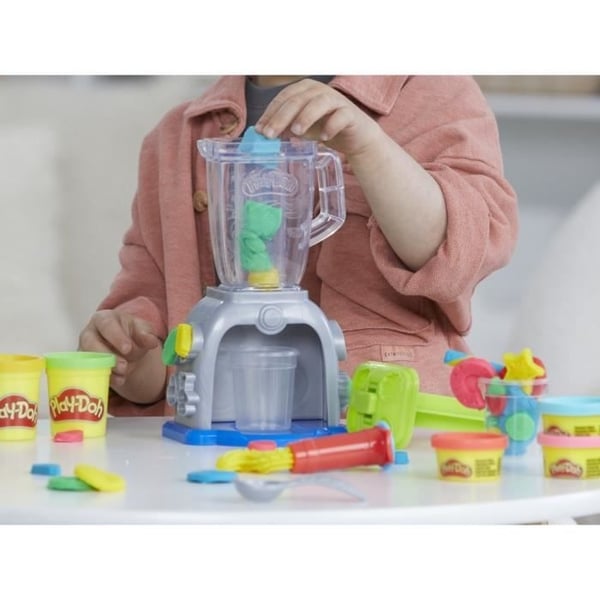 Play-Doh Smoothie Whirl, legetøj til køkkenet med modellervoks, kreative aktiviteter til børn fra 3 år