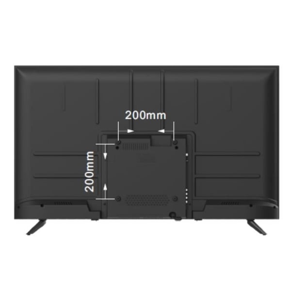 QLED TV - CONTINENTAL EDISON - CELED43SVQLD25B6 - 43'' (109 cm) - UHD 4K 3840x2160 - SMART VIDAA - 3xHDMI - 2xUSB