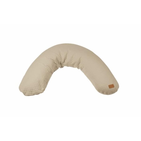 BÉABA - Big Flopsy™ - Graviditets- og ammepude - Bomuldsblomst - 180 cm - Hør