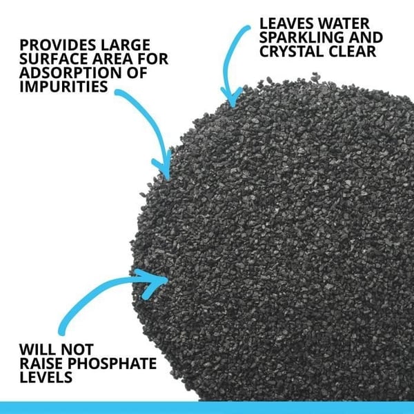 FLUVAL 3-pack 100g kol - För akvarier