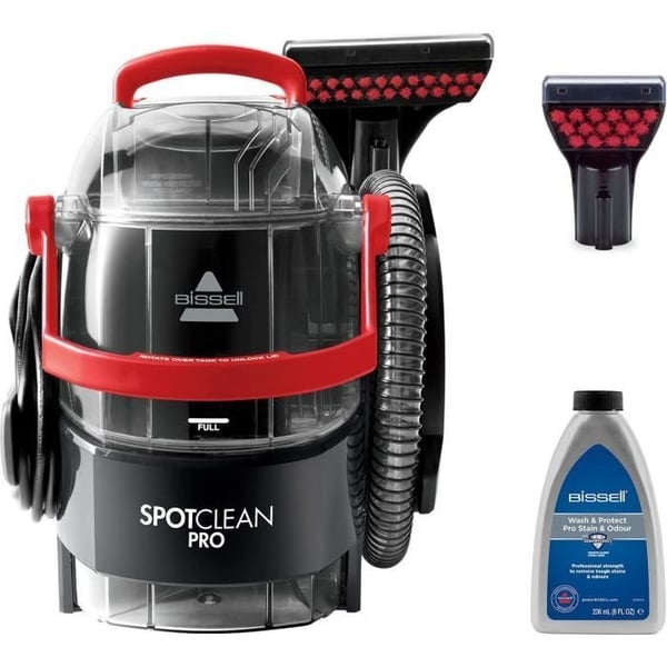 Bissell Spotclean Pro 1558N pletfjerner - Fjerner pletter, rengør og støvsuger - Effektiv på alle typer pletter