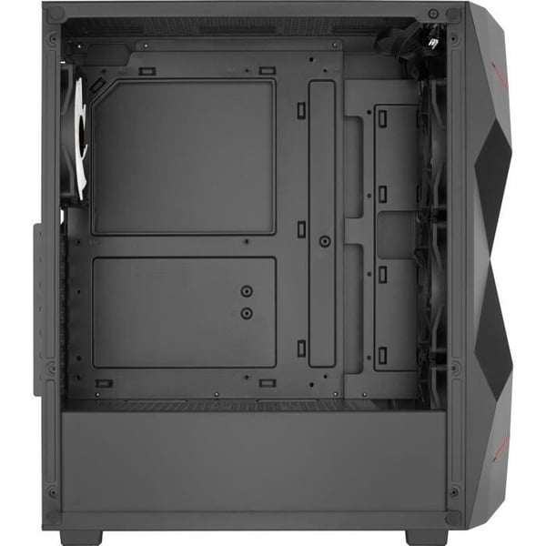 PC-kabinet - AEROCOOL - Volcan G v1 (Sort) - Miditower - ATX-format - Uden strømforsyning