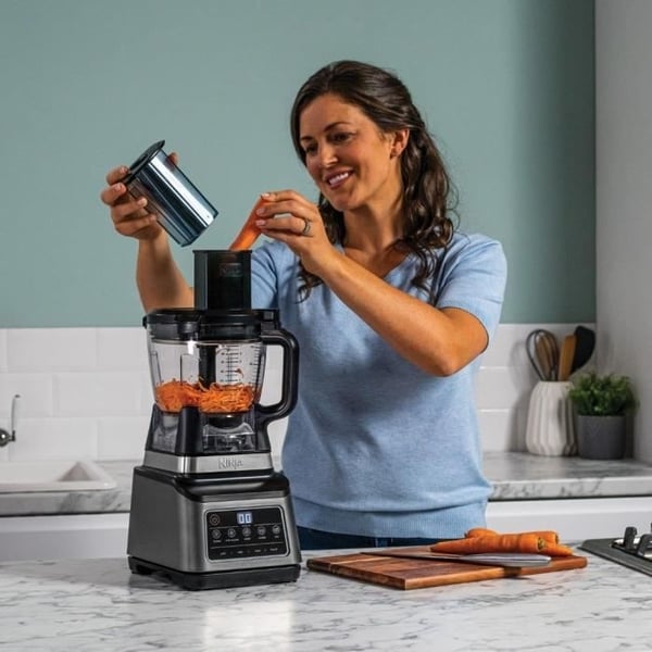 Ninja multifunktionsrobot: Foodprocessor, multifunktionel og personlig blender - BN800EU 3 i 1 Auto-IQ