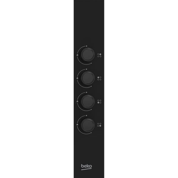 BEKO Gaskomfur - 4 brændere - 60 cm - HIGG64123SB