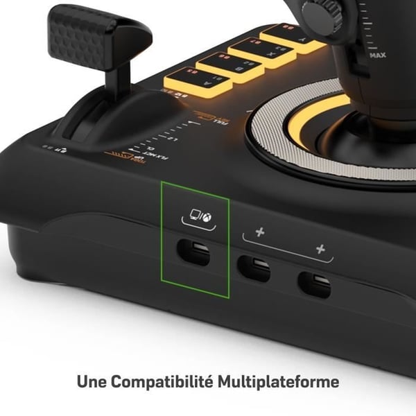 Peliohjainsauva - TURTLE BEACH - VelocityOne™ - Lentoohjainsauva - Musta