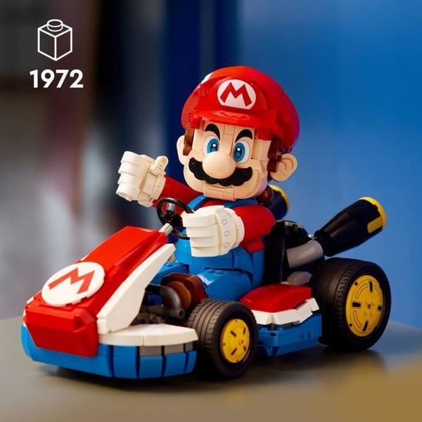 LEGO Mario Kart 72037 Mario og Kart Standard - Voksenbyggesæt - Minifigur