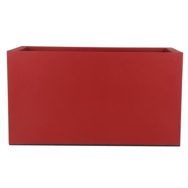 RIVIERA Granit Plantekasse - 80x40 cm - Rød