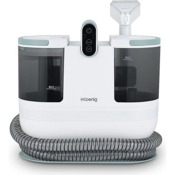 Tekstilrens med varmt vand - HKoeNIG TWT88 - 1600 ml - 250 ml/min - 1200 W - Hvid