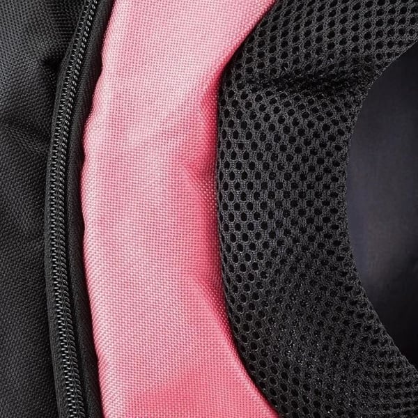 Hunderygsæk - Ferplast - Kangoo - Nylon - 41,5 x 20 x 43 cm - Lyserød