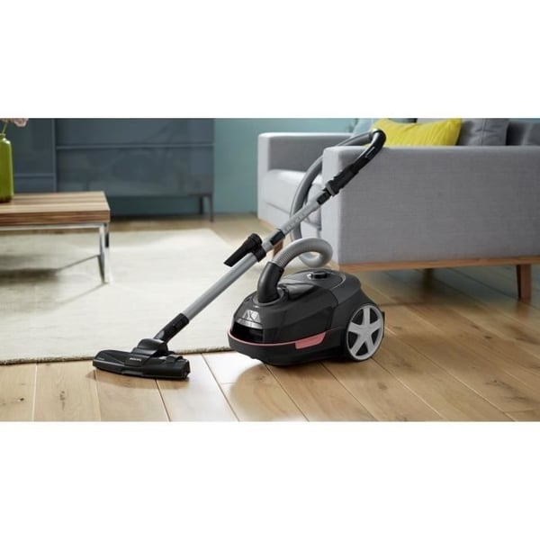 Säiliöimuri pölypussilla - PHILIPS - XD5123/10 - 900 W - 4 L - Musta
