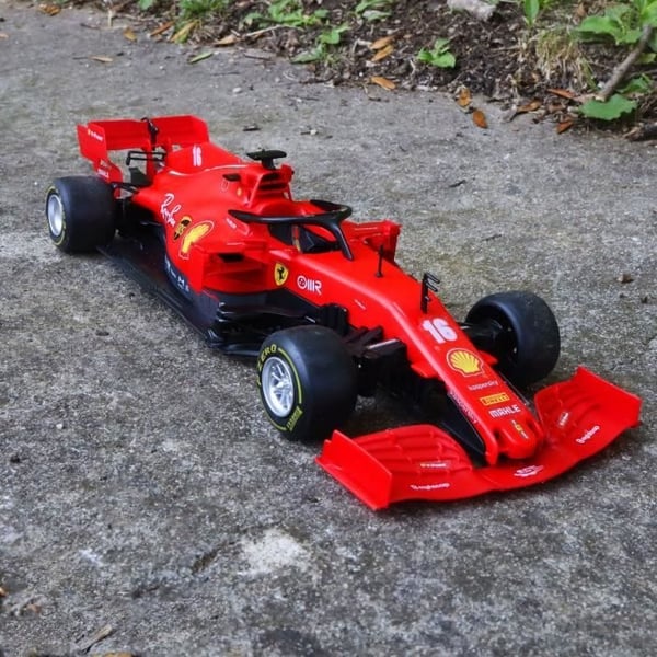 Ferrari SF 1000 Samlesæt - TURBO CHALLENGE - Fjernstyret Bil - Rød - 1/16
