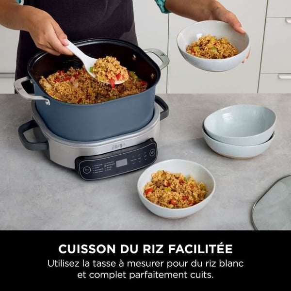 NINJA Slowcooker - PossibleCooker Foodi MC1101EU - 6L kapacitet - Op til 6 personer - 8 madlavningsprogrammer