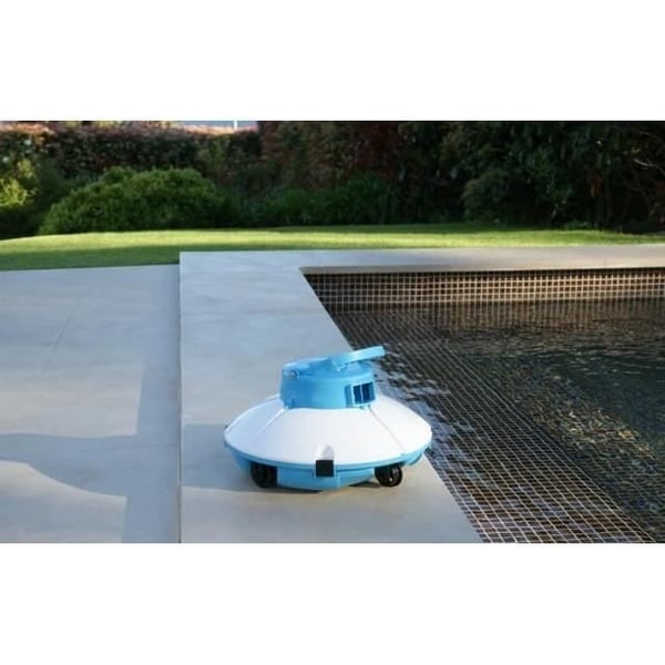 Bestway Frisbee Poolrobot - Autonom - Rengøring af flad bund - 5x3m maks. - Blå
