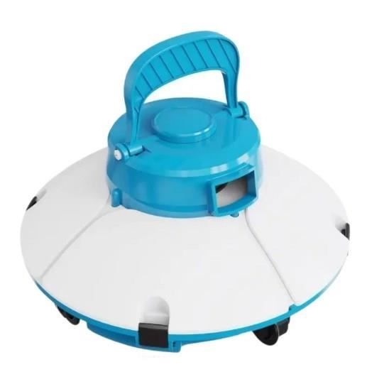 Bestway Frisbee Poolrobot - Autonom - Rengöring av plan botten - 5x3m max - Blå