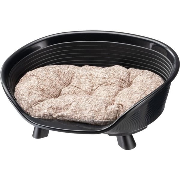 Kurv - FERPLAST - THRONE 4 - Med afslapningshynde - Sort