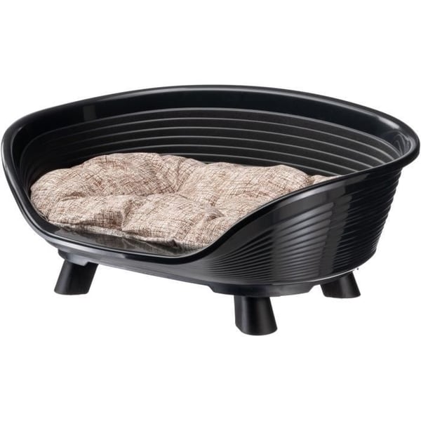 Kurv - FERPLAST - THRONE 4 - Med afslapningshynde - Sort