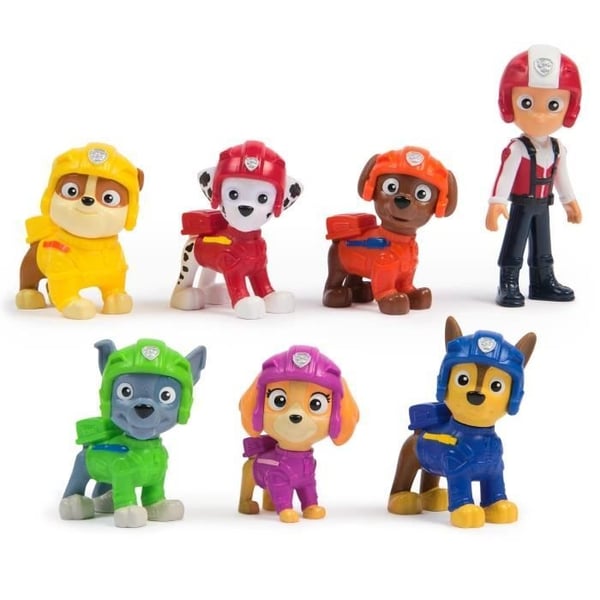 SPIN MASTER MULTIPAKKE MED 7 LUFTREDNINGSFIGURER PAW Patrol