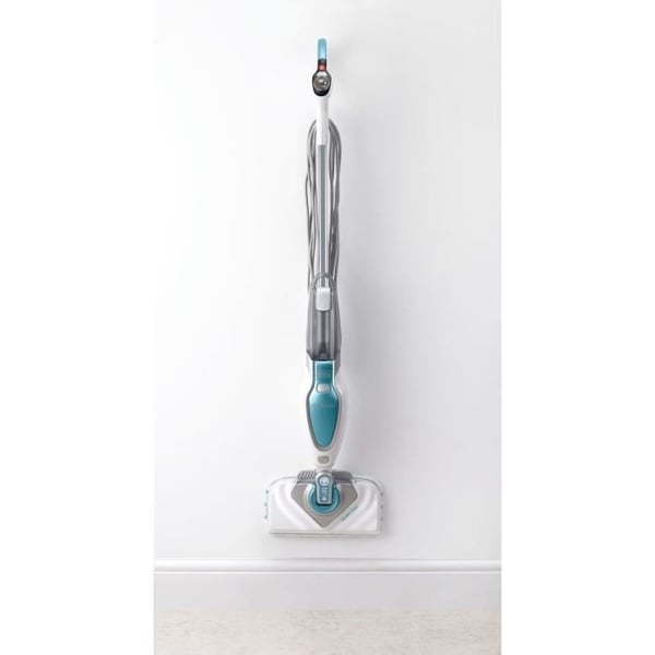 BLACK & DECKER FSM1630-QS - Delta Head Dampmoppe - 1600 W - 4 tilbehør - Hvid / Blå