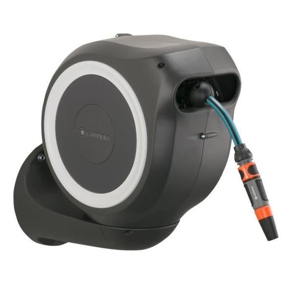GARDENA RollUp S 15 m väggmonterad automatisk slangvinda