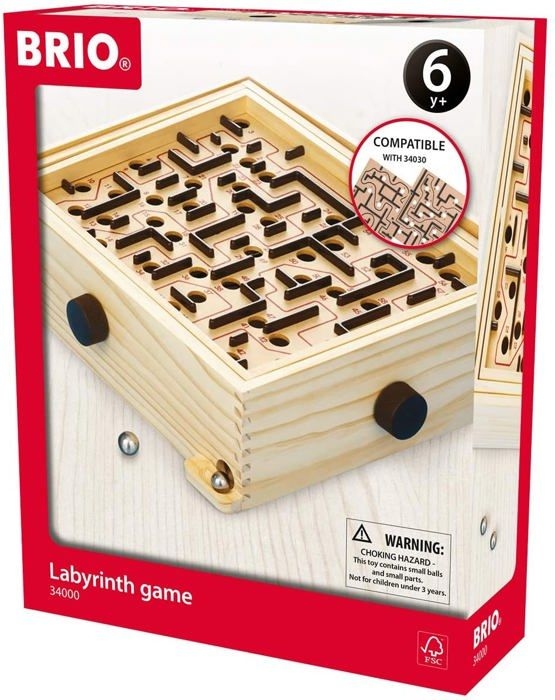 BRIO Trælabyrintspil - Ravensburger - Blandet - Fra 6 år