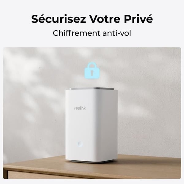 Indendørshub - REOLINK - Google Home-kompatibel - Hvid