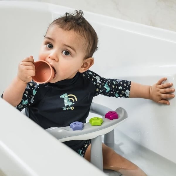 THERMOBABY Aquababy Badering - Blå Blomst