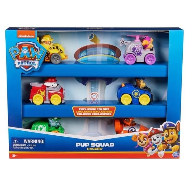 SPIN MASTER -PAKKAUS 6 KILPAILIJAA PUP SQUAD Ryhmä Hau