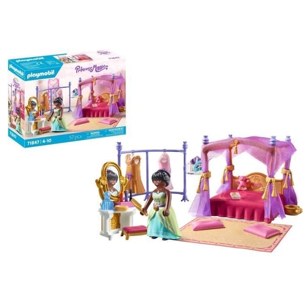 PLAYMOBIL 71847 Prinsesseværelse med Himmelseng