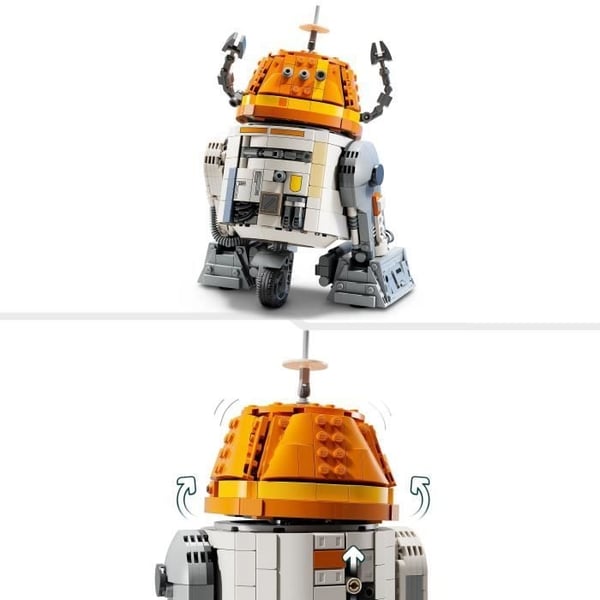 LEGO Star Wars 75416 Ahsoka den astromekaniske helikopterdroide (C1-10P), Byggesæt, Alder 10+