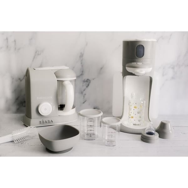Foodprocessor - BEABA - Babycook Solo - 1100 ml - Grå