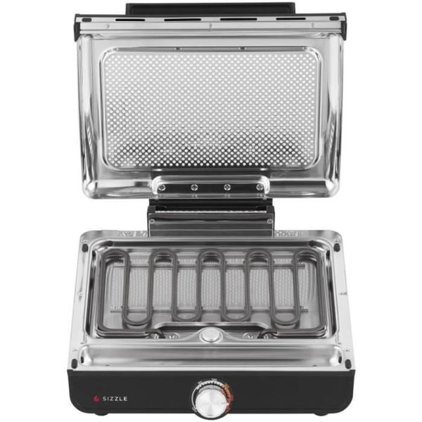 NINJA Grill og Stegeplade - Sizzle GR101EU - Overflade 34x8x13,5cm - Op til 260°C