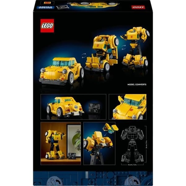 LEGO Icons 10338 Transformers Bumblebee - Robotfigur til voksne - Køretøj