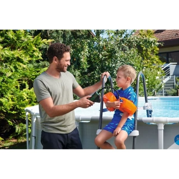 BOSCH Easypump 3,6V batteridrevet luftpumpe - til oppumpning af dæk (cykel, bil, motorcykel) og bolde med tekstilpose 0603947000