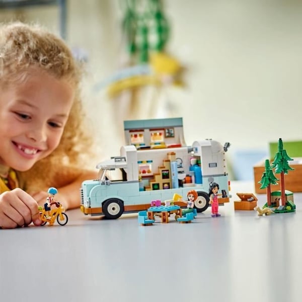 LEGO Friends 42663 Venskabscampingvogn - Byggelegetøj til børn fra 7 år