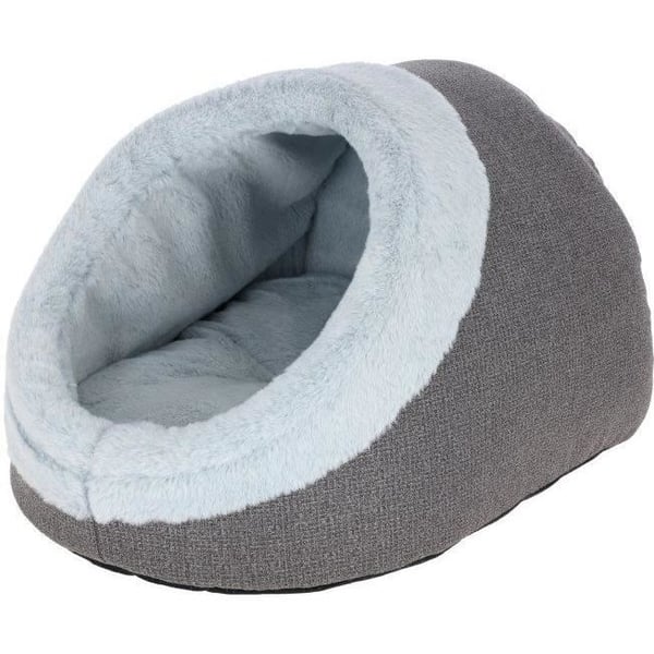 KERBL - Kissojen iglu - JANA - 35 x 41 x 30 cm - Harmaa