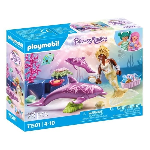 PLAYMOBIL 71501 Havfrue med Delfiner